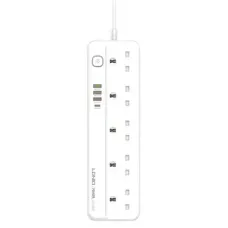 LDNIO SK5493 5 AC Outlets UK Power Strip